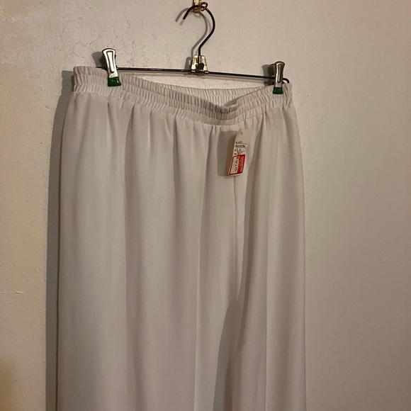 Pull on Floor  length slip with elastic  waist double layer 16 - Picture 1 of 7